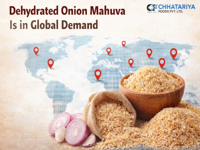 Dehydrated Onion Mahuva in Demand