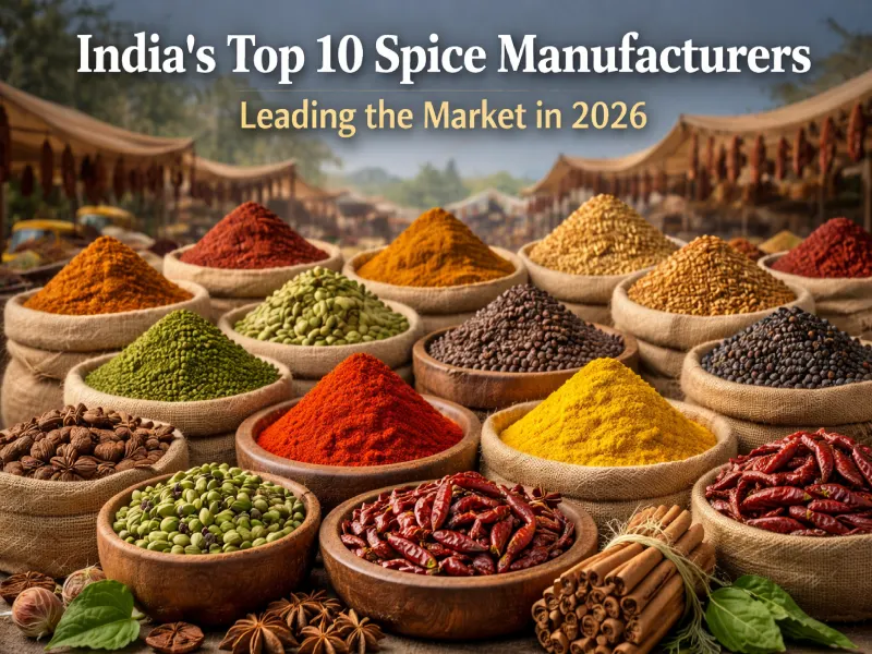 India’s Top 10 Spice Manufacturers Leading the Market in 2026