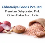 Dehydrated Pink Onion Flakes