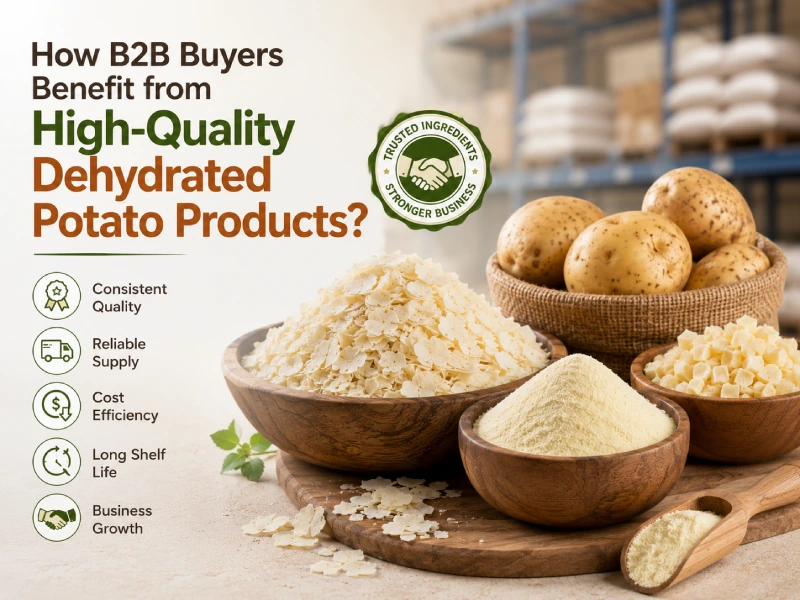 Benefit from High-Quality Dehydrated Potato