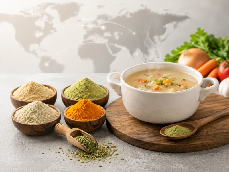 Dehydrated Vegetable Powders for Soup