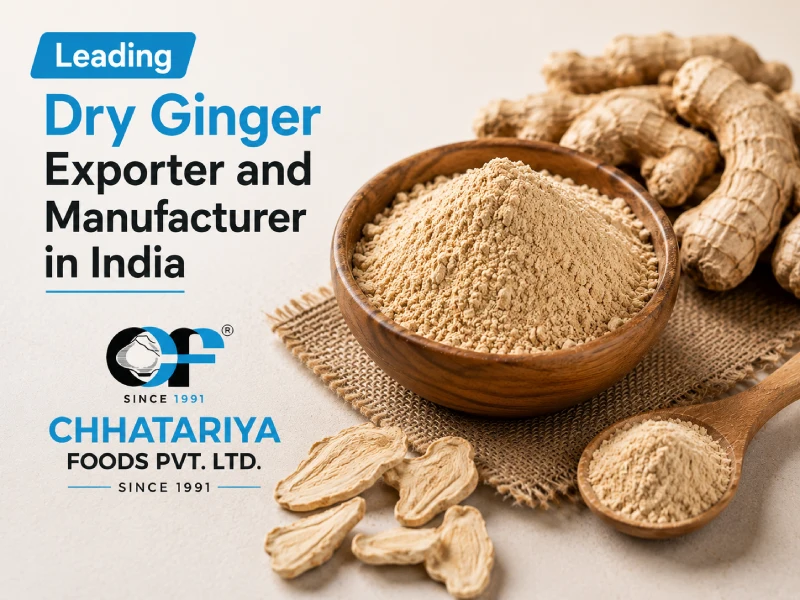 Dry Ginger Manufacturer in India