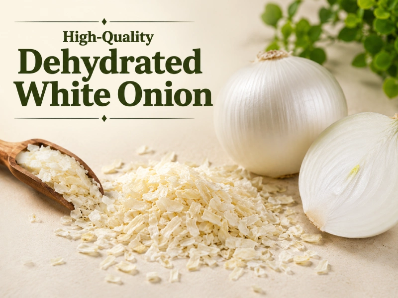 High-Quality Dehydrated White Onion Minced