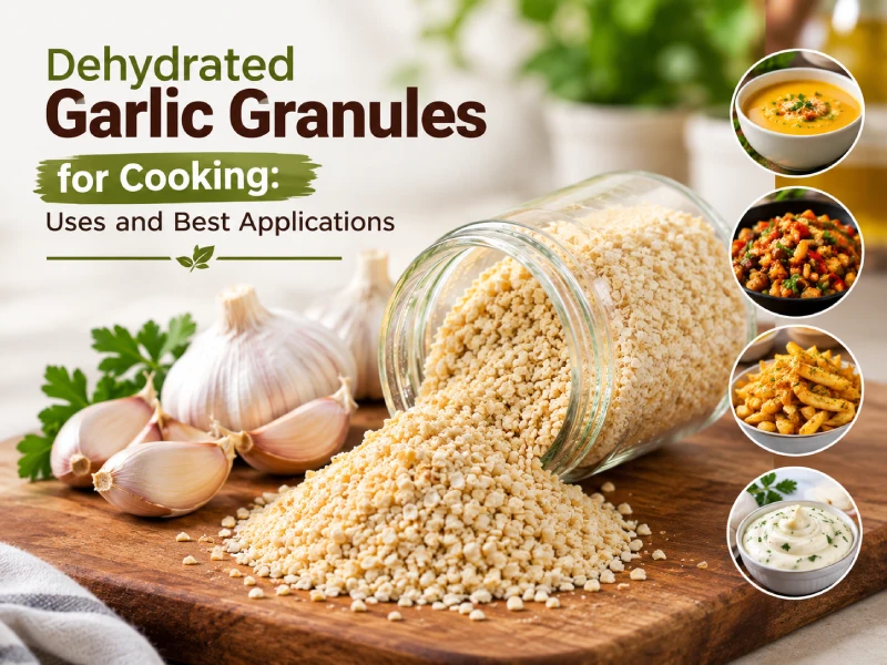 Dehydrated Garlic Granules for Cooking: Uses and Best Applications