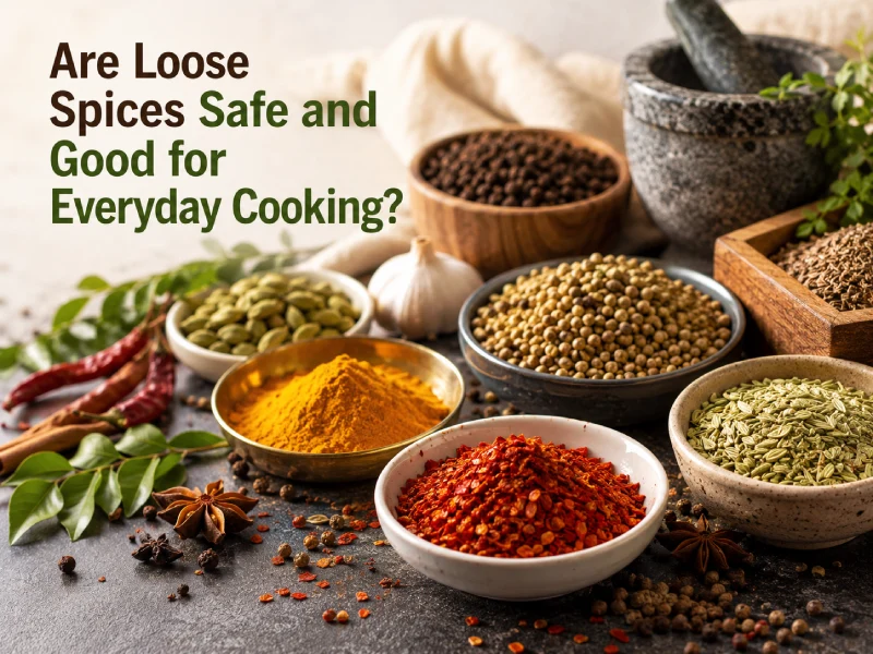 Loose Spices for Everyday Cooking
