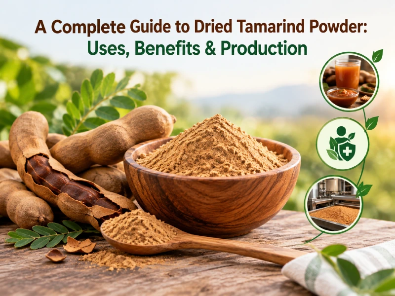 Dried Tamarind Powder Uses & Benefits Dried Tamarind Powder: Uses, Benefits & Production