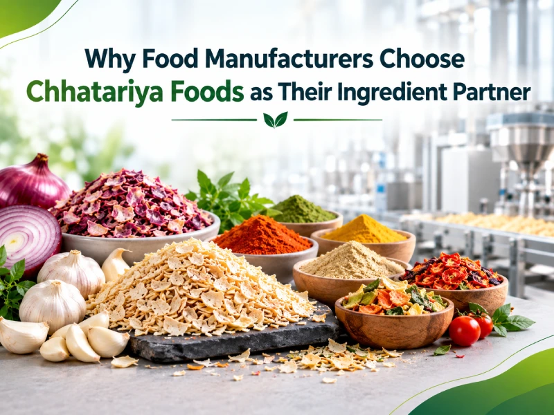 Food Ingredient Manufacturer in India | Chhatariya Foods